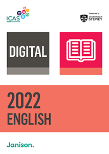 2022 ICAS Past Paper English cover
